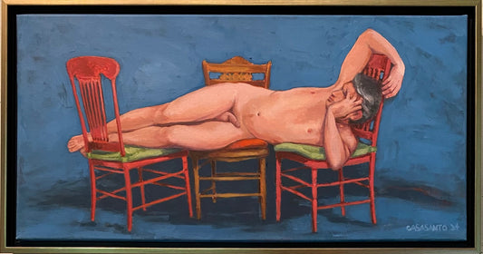 Nude on Three Chairs